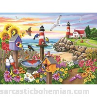 SunsOut Garden by The Sea 1000  B07G2RY389